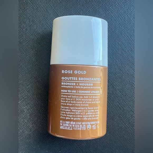 New Elf bronzing drops.  Rose gold - Picture 2 of 3